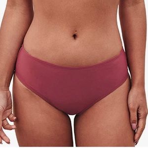 Cupshe Red Maroon Bikini Bottom Size Medium